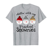Ladda upp bild till gallerivisning, Funny shirts V-neck Tank top Hoodie sweatshirt usa uk au ca gifts for Chillin' With My Preschool Snowmies Christmas Teacher Gifts T-Shirt 1139224