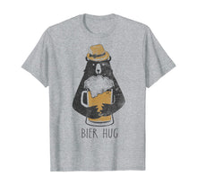 Ladda upp bild till gallerivisning, Funny Oktoberfest Shirt Bier Beer Bear Hug German Party Tee 76088