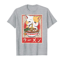Ladda upp bild till gallerivisning, Kawaii Neko Ramen Cute Ramen Cat Japanese Noodle Funny Anime TShirt261156