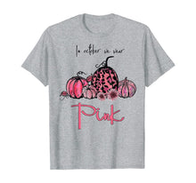 Ladda upp bild till gallerivisning, In October We Wear Pink Pumpkin Breast Cancer Halloween T-Shirt 47450