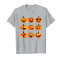Ladda upp bild till gallerivisning, Pumpkin Emoji T-Shirt, Pumpkin Shirt Emoji Halloween Costume 68916