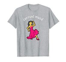 Ladda upp bild till gallerivisning, CURRENT MOOD EMOJI STYLE DANCING WOMAN T SHIRT 1029276
