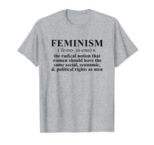 Ladda upp bild till gallerivisning, Funny shirts V-neck Tank top Hoodie sweatshirt usa uk au ca gifts for Feminism Definition T-shirt Feminist Tee Shirt 190153