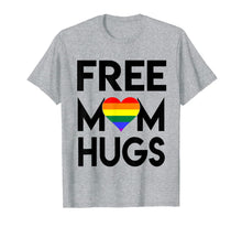 Ladda upp bild till gallerivisning, free mom hugs tshirt rainbow heart LGBT pride month T-Shirt 115838