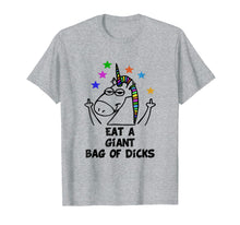 Ladda upp bild till gallerivisning, Funny shirts V-neck Tank top Hoodie sweatshirt usa uk au ca gifts for Funny Unicorn Eat A Giant Bag Of Dicks Shirt 2076845