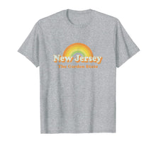 Ladda upp bild till gallerivisning, Retro New Jersey T Shirt Vintage 70s NJ Rainbow Tee Design 731699