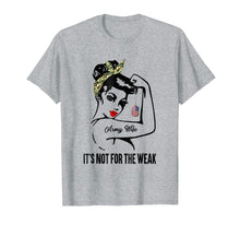 Ladda upp bild till gallerivisning, Funny shirts V-neck Tank top Hoodie sweatshirt usa uk au ca gifts for Army Wife It's Not For The Weak - Great T-shirt 239014
