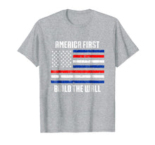 Ladda upp bild till gallerivisning, Funny shirts V-neck Tank top Hoodie sweatshirt usa uk au ca gifts for Border Construction T-Shirt Build The Wall Republican Gifts 1539511