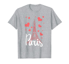 Ladda upp bild till gallerivisning, I Love Paris T-Shirt France Eiffel Tower Gift