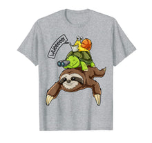 Ladda upp bild till gallerivisning, Sloth Turtle Snail T Shirt Piggyback Running Riding Team Tee 1106875