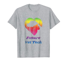 Ladda upp bild till gallerivisning, Future Vet Tech T-Shirt - Worn Distressed Rainbow Look 1629104