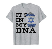 Ladda upp bild till gallerivisning, Funny shirts V-neck Tank top Hoodie sweatshirt usa uk au ca gifts for It's In My DNA Israeli Shirt I Love Israel Flag Jewish Gifts 2770607