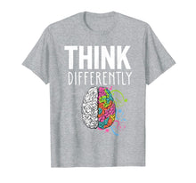 Ladda upp bild till gallerivisning, Funny shirts V-neck Tank top Hoodie sweatshirt usa uk au ca gifts for Neurodiversity Shirt Colorful Brain Think Differently Gift 2681692