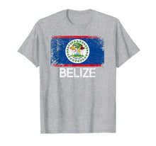 Ladda upp bild till gallerivisning, Funny shirts V-neck Tank top Hoodie sweatshirt usa uk au ca gifts for Belizean Flag T-Shirt | Vintage Made In Belize Gift 1376767