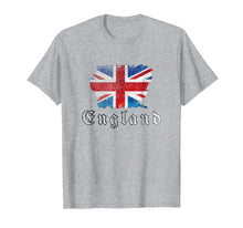 Ladda upp bild till gallerivisning, Funny shirts V-neck Tank top Hoodie sweatshirt usa uk au ca gifts for England Flag Shirt with Union Jack Theme 3937189