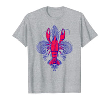 Ladda upp bild till gallerivisning, Crawfish Fleur de Lis T Shirt for Men, Women & Kids 438873