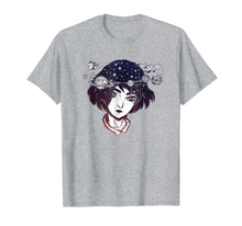 Ladda upp bild till gallerivisning, Funny shirts V-neck Tank top Hoodie sweatshirt usa uk au ca gifts for Manga Style Dreamer Tshirt - Aesthetic Halo of Planets Stars 1807454