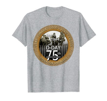 Ladda upp bild till gallerivisning, WWII D-Day 75th Anniversary T Shirt Utah Beach Rescue Tee 77028