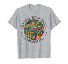 Ladda upp bild till gallerivisning, Funny-Psychedelic-Research-Volunteer-Alien-Skull T-Shirt