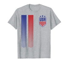 Ladda upp bild till gallerivisning, USA T-shirt | Cool USA Soccer T-shirt Womens Mens Kids 220835