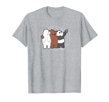 Ladda upp bild till gallerivisning, We Bare Bears Selfie T-Shirt 132672