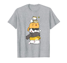 Ladda upp bild till gallerivisning, Cats Meowtain Pile Cat Anime Kawaii Kitten Lover Funny Gift T-Shirt 167576