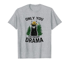 Ladda upp bild till gallerivisning, Llama Camping Only You Can Prevent Drama T-Shirt 57136