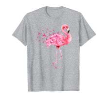 Ladda upp bild till gallerivisning, Cute Flamingo Pink Ribbon Breast Cancer Awareness T-Shirt 173502
