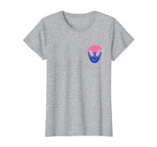 Ladda upp bild till gallerivisning, Funny shirts V-neck Tank top Hoodie sweatshirt usa uk au ca gifts for Bisexual Alien LGBTQ Bi Pride Flag Weird Vaporwave T-shirt 1928898