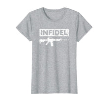 Ladda upp bild till gallerivisning, Funny shirts V-neck Tank top Hoodie sweatshirt usa uk au ca gifts for Infidel Gun T-Shirt 566941