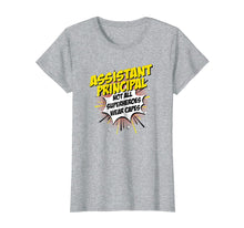 Ladda upp bild till gallerivisning, Funny shirts V-neck Tank top Hoodie sweatshirt usa uk au ca gifts for Assistant Principal Superhero Shirt Funny Comic Tee Gifts 1082581