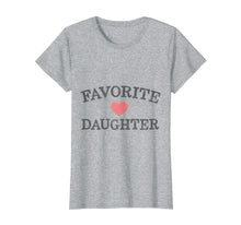 Ladda upp bild till gallerivisning, Favorite Daughter Heart Distressed Vintage Faded T-Shirt 400272