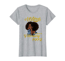 Ladda upp bild till gallerivisning, A Queen Was Born in February 1972 48th Birthday Gifts T-Shirt-3485195