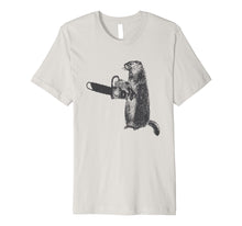 Ladda upp bild till gallerivisning, Funny shirts V-neck Tank top Hoodie sweatshirt usa uk au ca gifts for Funny Shirt Woodchuck groundhog day chainsaw cutting tee 2660953
