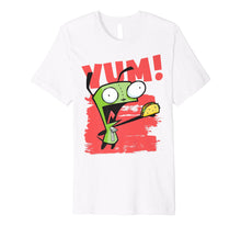 Ladda upp bild till gallerivisning, Funny shirts V-neck Tank top Hoodie sweatshirt usa uk au ca gifts for Invader Zim Gir Screaming Yum! Taco Portrait Premium T-Shirt 3334201
