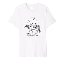 Ladda upp bild till gallerivisning, Funny shirts V-neck Tank top Hoodie sweatshirt usa uk au ca gifts for Friends Not Food Vegan Vegetarian T-shirt 907004
