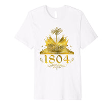 Ladda upp bild till gallerivisning, Haiti Independence gold flag day 1804 t-shirt tee clothes 249428

