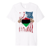 Ladda upp bild till gallerivisning, Pan African Unia Flag Shirt | Loyal Afro-Americans USA Gift 973888
