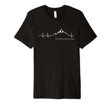 Ladda upp bild till gallerivisning, Funny shirts V-neck Tank top Hoodie sweatshirt usa uk au ca gifts for The Mountains are calling and I must go heart beat tshirt 1059317
