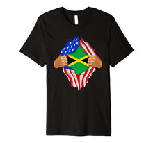 Ladda upp bild till gallerivisning, Jamaican Blood Inside Me T-Shirt | Jamaica Flag Gift 326663

