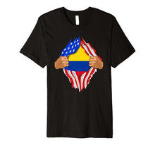 Ladda upp bild till gallerivisning, Funny shirts V-neck Tank top Hoodie sweatshirt usa uk au ca gifts for Colombian Blood Inside Me T-Shirt | Colombia Flag Gift 2219409
