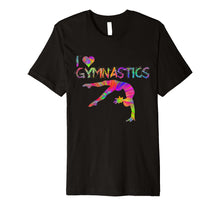 Ladda upp bild till gallerivisning, Funny shirts V-neck Tank top Hoodie sweatshirt usa uk au ca gifts for I love Gymnastics, Gymnastics Makes it Better Girl Gift Tee 3118580

