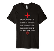 Ladda upp bild till gallerivisning, Funny shirts V-neck Tank top Hoodie sweatshirt usa uk au ca gifts for Mens Crusader Knight | Knights Templar Code T Shirt | Holy Cross 1123164
