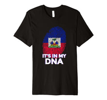 Ladda upp bild till gallerivisning, Funny shirts V-neck Tank top Hoodie sweatshirt usa uk au ca gifts for Haitian Shirt Haiti Is In My DNA Thumb Print Flag Emblem 1894517
