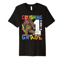 Ladda upp bild till gallerivisning, Crushing 1st Grade Bigfoot Backpack Back to School Shirt Boy 9264004
