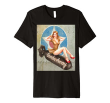 Ladda upp bild till gallerivisning, Funny shirts V-neck Tank top Hoodie sweatshirt usa uk au ca gifts for WWII USAF Bomber Babe Plane Work t-shirt, Bombs Away Pinup 2723416
