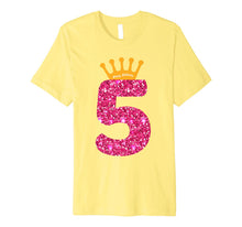 Ladda upp bild till gallerivisning, Happy Birthday Shirt, Girls 5th Party 5 Years Old Bday 518529
