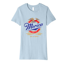 Ladda upp bild till gallerivisning, Merica Since 1776, Funny July 4th, fourth of July T-Shirt 1701337
