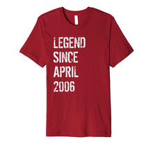 Ladda upp bild till gallerivisning, Funny shirts V-neck Tank top Hoodie sweatshirt usa uk au ca gifts for 13 Year Old Gift Shirt for Boys Girls In Born April 2006 4232312
