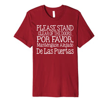 Ladda upp bild till gallerivisning, Funny shirts V-neck Tank top Hoodie sweatshirt usa uk au ca gifts for Please Stand Clear Of The Doors - Funny Monorail Shirt 2877312
